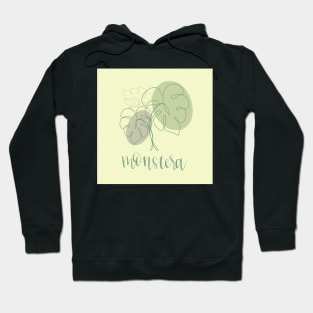 Monstera deliciosa Hoodie